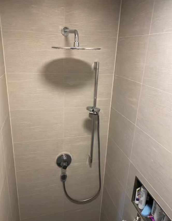 Regendusche mit Handbrause