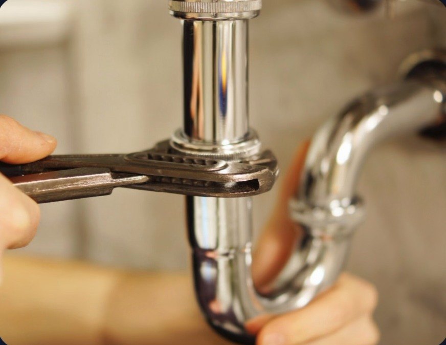 Reparatur eines Siphons