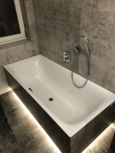 ITB: Badezimmer komplett ausgestattet und installiert